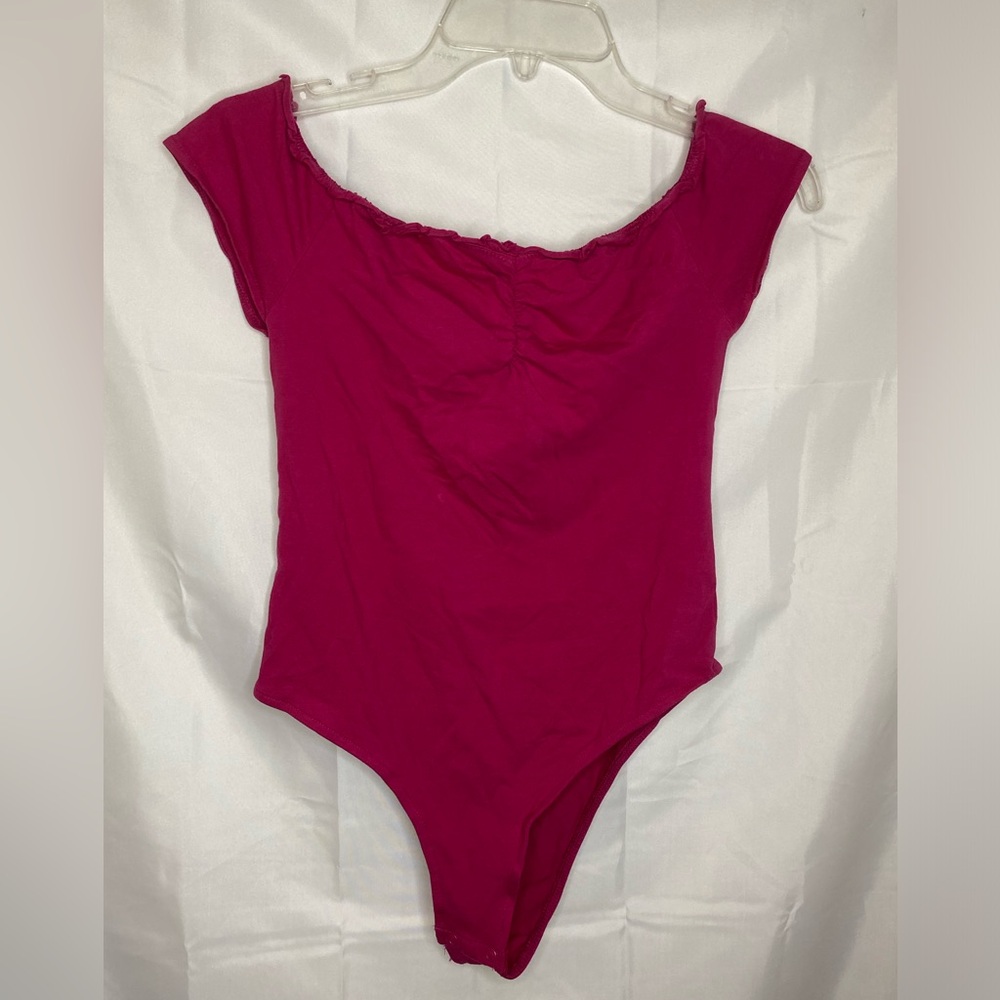 Wild Pearl, Fuchsia, Body Suit